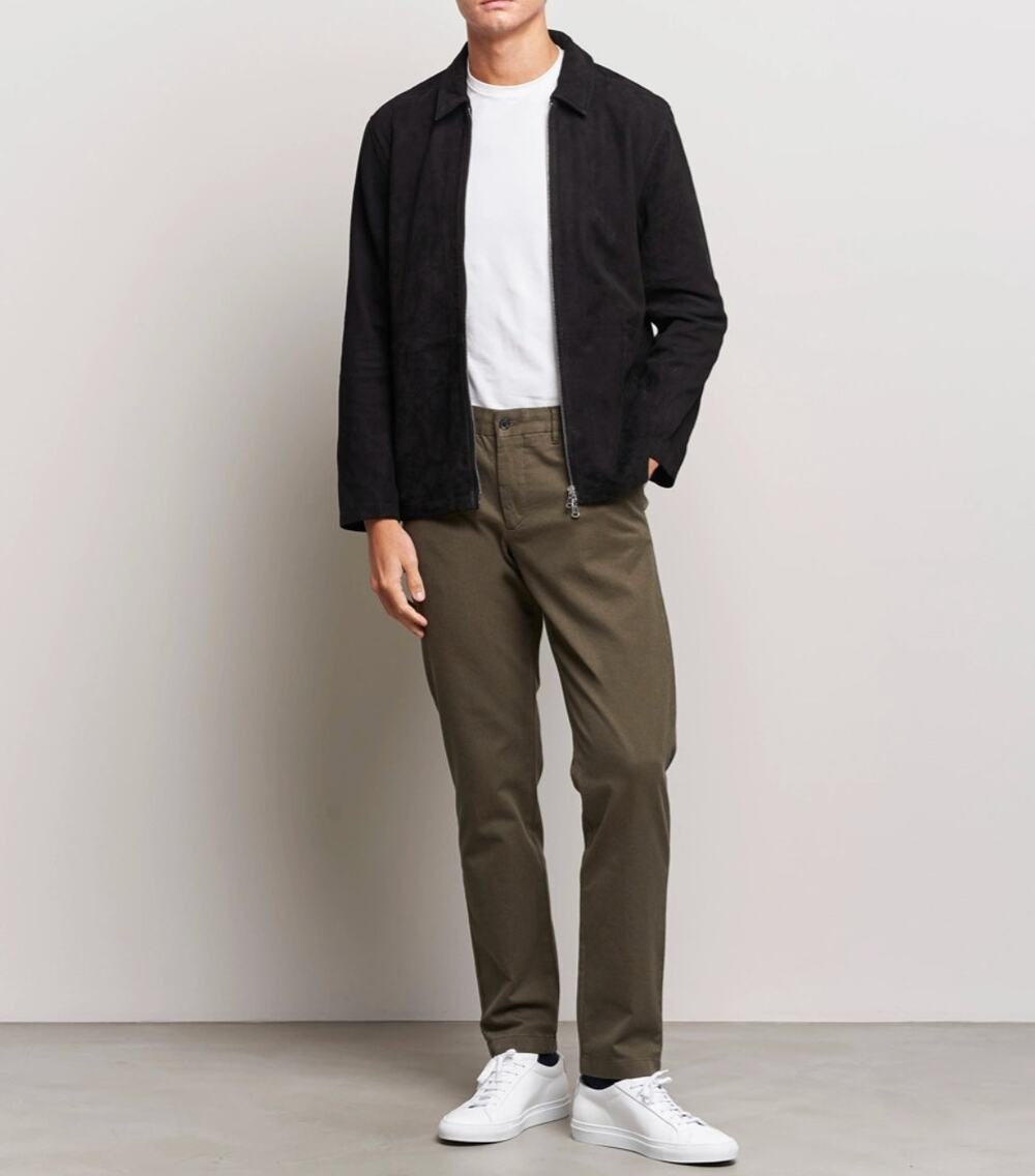 J. Lindeberg Men's Chaze Structure Flex Pants Forest Green Size 33 x 32 NWT